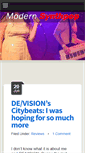Mobile Screenshot of modernsynthpop.com